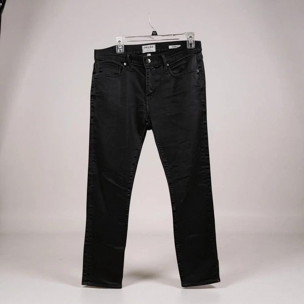 FRAME LHomme Skinny Jeans Black Denim Men's‎ Size 31